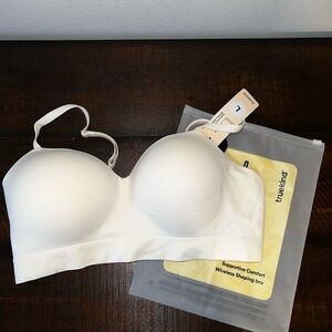 Truekind Supportive Comfort Wireless Shaping Bra - Chai